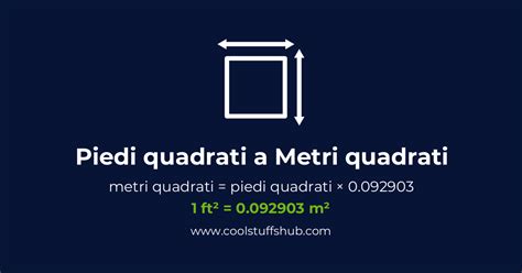 convertitore piedi quadrati metri quadrati|Piedi quadrati a Metri quadrati